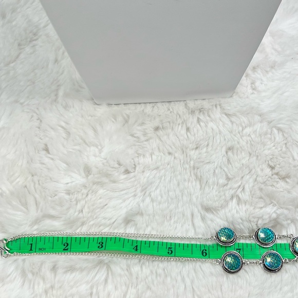 🌈🐠 Rainbow Titanium Fish 925 Necklace Bracelet & Earrings ONLY - Picture 7 of 10